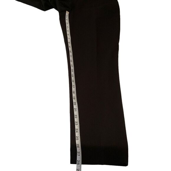 Carlisle Dress Pants Trousers Black Front Zipper Button Clasp Closure Lined 14 - Picture 9 of 12